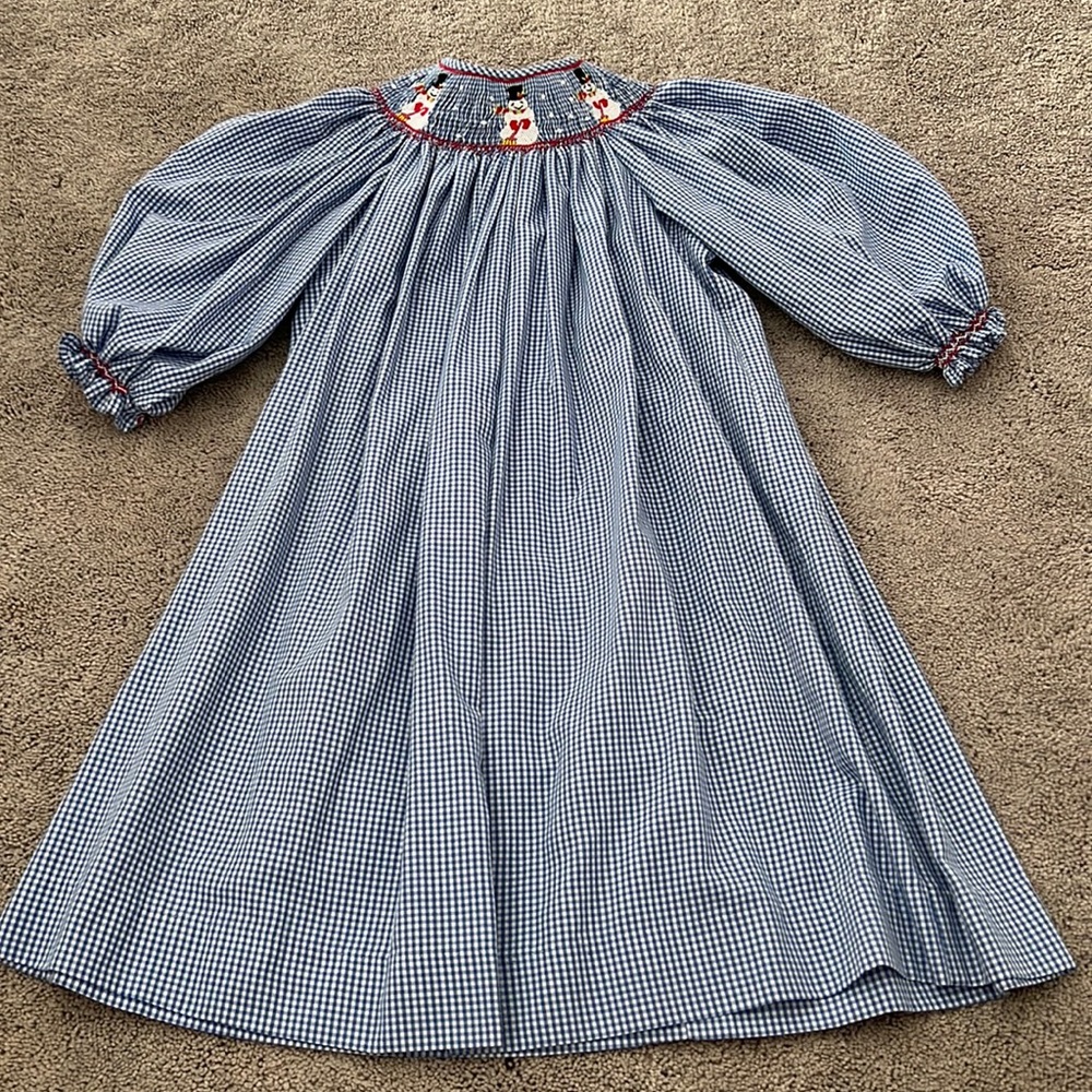 Snowman ⛄️ smocked Dress